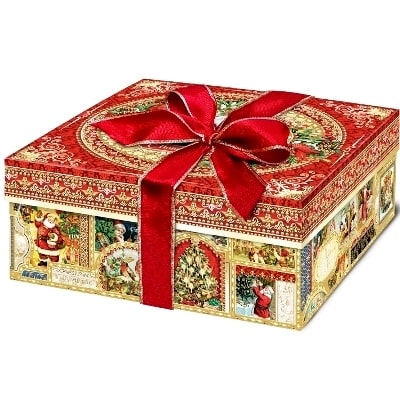 Сладкий новогодний подарок “Новогоднее волшебство”, Микрогофрокартон, 1500 гр.