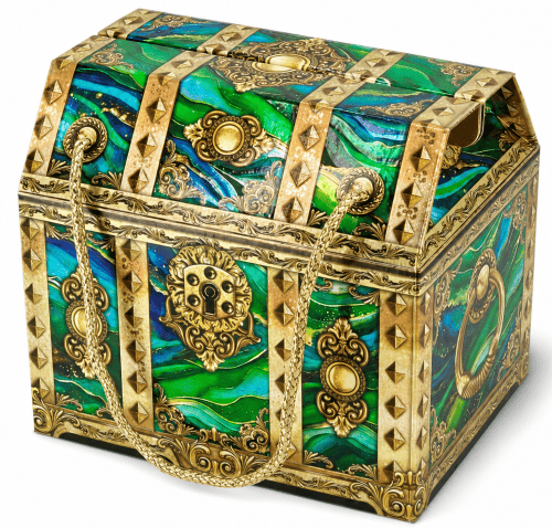 Сладкий новогодний подарок "Турмалин", Микрогофрокартон, 1000 гр.