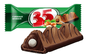 Батончик 35 с шоколадным вкусом