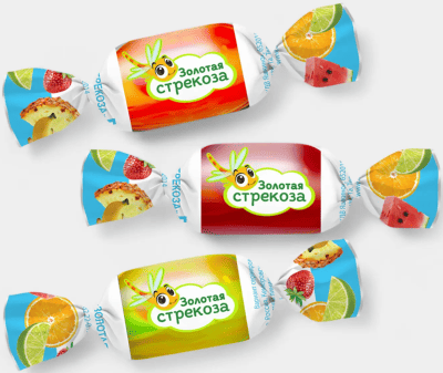 Конфеты Золотая стрекоза