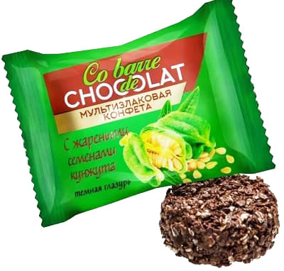 Конфеты Co Barre de Chocolat мультизлаковая