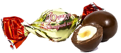 Конфета Фундук в шоколаде
