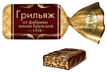 Конфета Грильяж им.Крупской